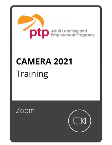 CAMERA 2021 Training - ZOOM
